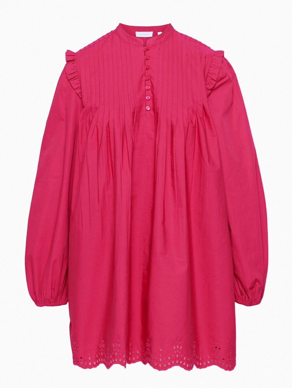 Aritzia Little Moon Helena Poplin Dress pitaya pink 2XS